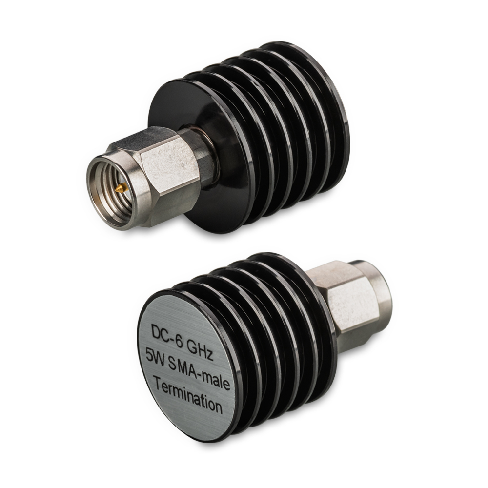 Нагрузка согласованная SMA(male) до 6 ГГц, до 5 Вт TWTS-5-6G