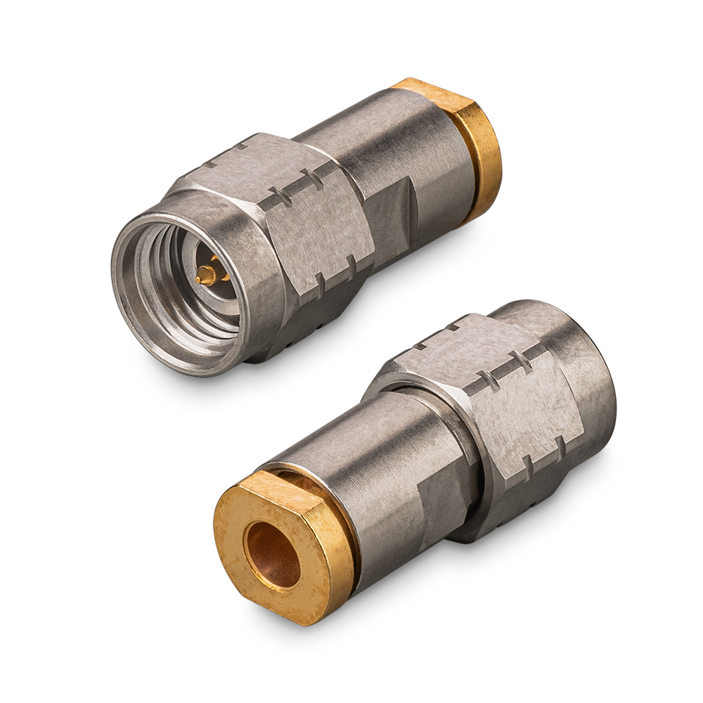 Разъем 2.92mm (male) T под пайку на кабель RG-402 до 40 ГГц