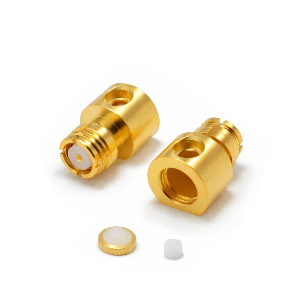 Разъем SMP(female) на кабель B220, угловой, rev.Y