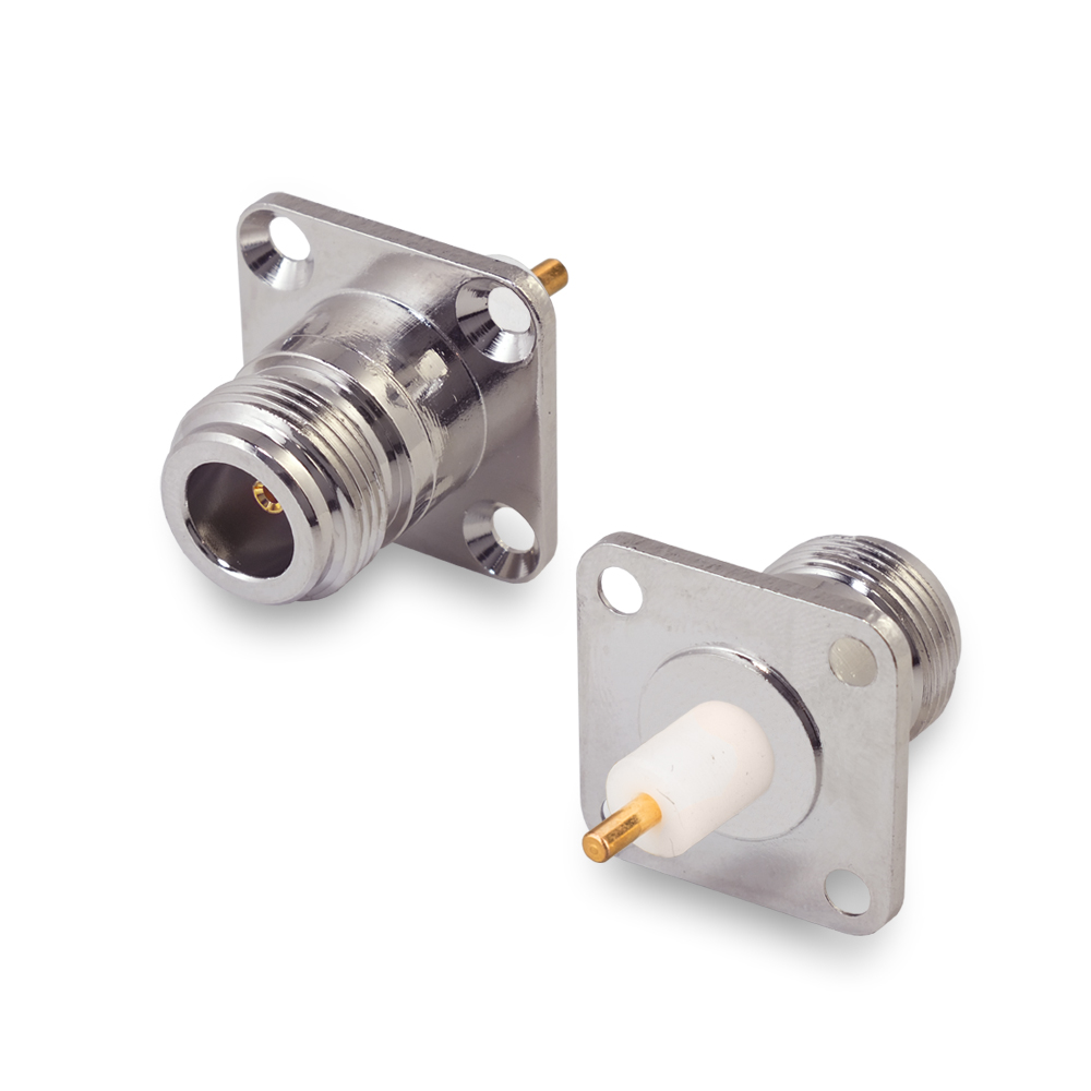 Разъем N(female) фланцевый, rev.Y