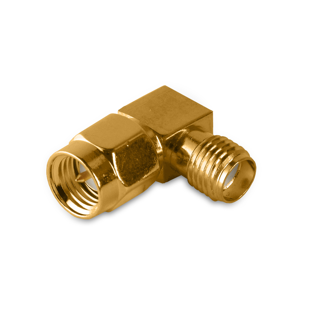 Переходник SMA(male) - SMA(female), угловой, rev.Y