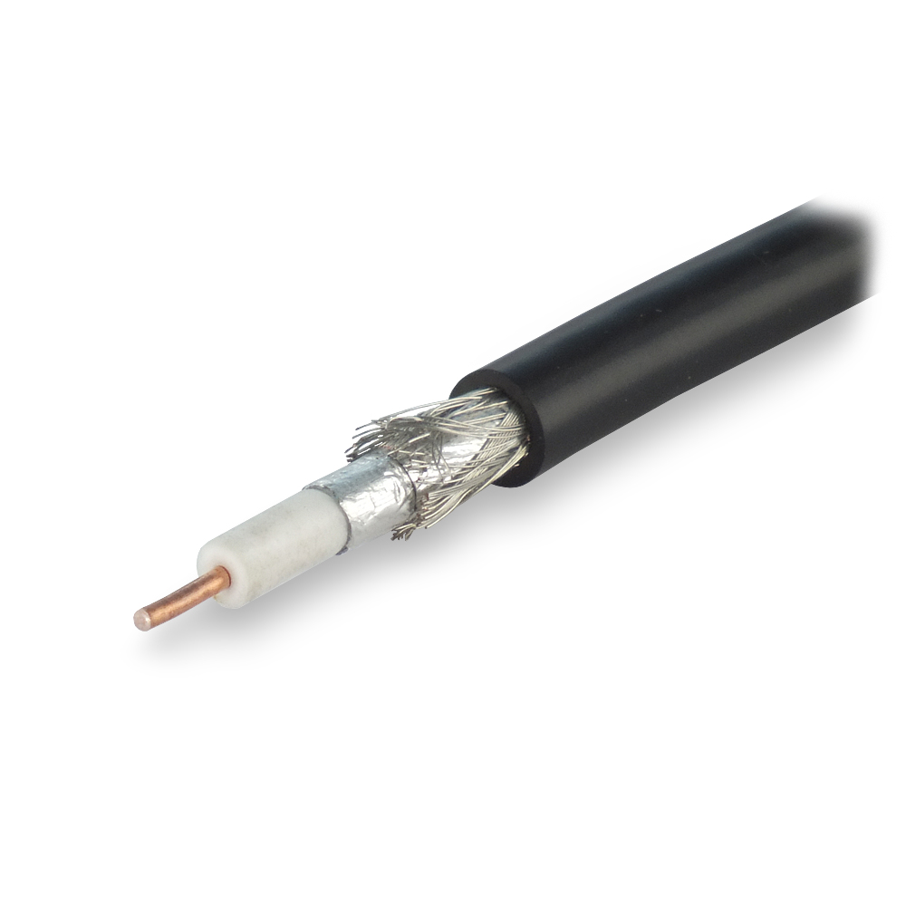 Кабель коаксиальный LSR-240 CU PE TC PVC 