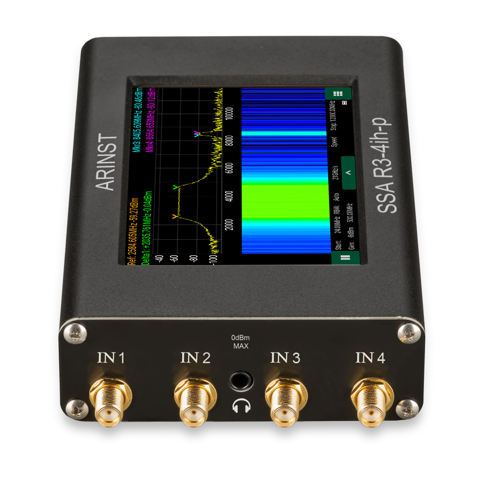 Arinst SSA R3-4ih-p четырехпортовый анализатор спектра, 24МГц - 12ГГц